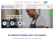 Tablet Screenshot of ecletica.com.br